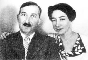 Stefan and Lotte Zweig
